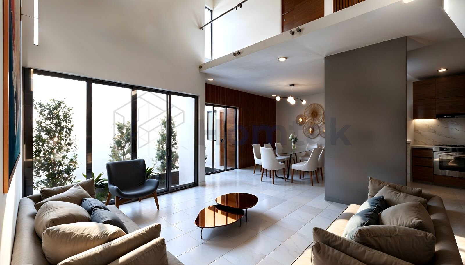 Detalles arquitectónicos y acabados